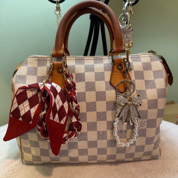 Louis Vuitton Damier Azur Speedy 25 - Picture 1 of 16